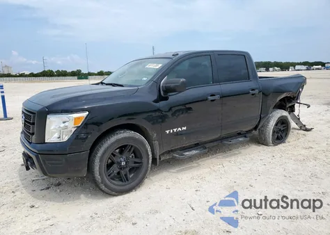 2020 Nissan Titan S из США, поврежденный, VIN 1N6AA1EE3LN505529